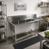 Thumbnail image #2 for John Boos Pro-Bowl 3-Compartment Stainless Steel Sink with Right Drainboard