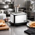 Thumbnail image #2 for Waring Commercial 2-Slice Pop-Up Toaster with Wide Slots and Chrome-Plated Finish