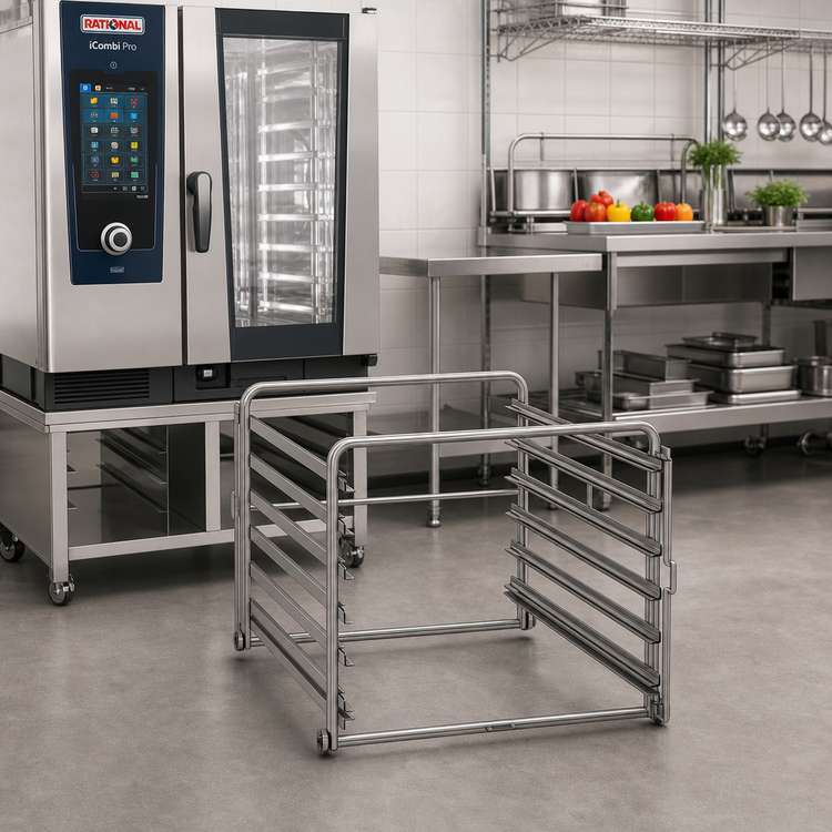 Product image #2 for RATIONAL 6-Full Size Pro/Classic Mobile Oven Rack for 24 x 20 Pans