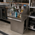 Thumbnail image #3 for BK Resources 24-Inch Freestanding Stainless Steel 4-Step Underbar Liquor Display