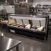 Thumbnail image #2 for Howard-McCray 40E Series 52-1/2-Inch Remote Fish and Poultry Service Case with Straight Glass, Stainless Steel, and LED Lighting