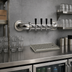 Thumbnail image #2 for Glastender Wall-Mounted Pipe Wall Draft Dispensing Tower, 4 Faucets, Glycol-Cooled, Mirror Finish