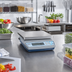 Thumbnail image #2 for Edlund BRAVO! BRV-320 20 lb Electronic Portion Scale with 7-Inch Square Stainless Steel Platform