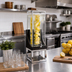 Thumbnail image #2 for Cinderwood 3-Gallon Square Beverage Dispenser with Infusion Chamber and Drip Tray
