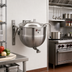 Thumbnail image #2 for Legion LTWT-10 10-Gallon Wall-Mounted 2/3 Jacketed Direct Steam Kettle
