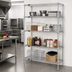 Thumbnail image #2 for Quantum 4-Shelf Wire Shelving Starter Kit, 54-Inch Wide x 14-Inch Deep x 74-Inch High