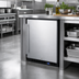 Thumbnail image #2 for Summit Commercial 24-Inch Outdoor Undercounter Freezer, 4.72 Cu. Ft., Stainless Steel, Frost-Free, Built-In or Freestanding