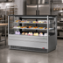 Thumbnail image #2 for Turbo Air 72-Inch Refrigerated See-Thru Full Service Display Case with Straight Front Glass and Self-Contained R290 Refrigeration