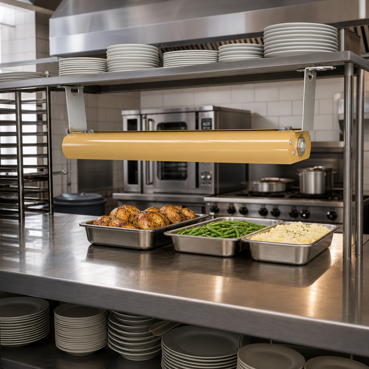 Product image #2 for Vollrath Low Profile Unlighted 54-Inch Strip Heat Lamp, 208V