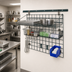 Thumbnail image #2 for Quantum Store Grid Standard-Duty Wall-Mount Shelving Starter Kit with Shelf, Basket, Bin Holder, and Clear Bin