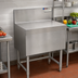 Thumbnail image #2 for Eagle Group Spec-Bar 60 Inch x 24 Inch Stainless Steel Sink Filler Board