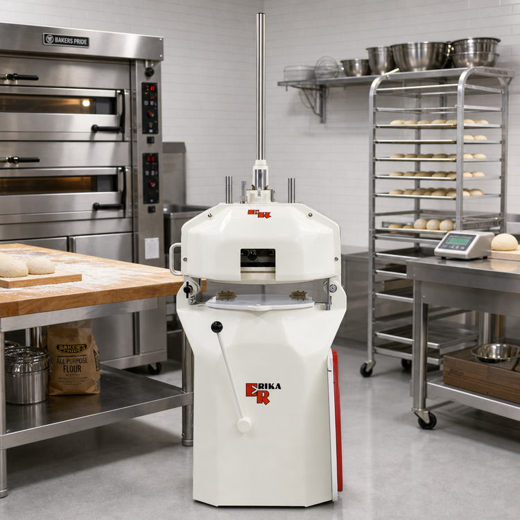 Product image #2 for Erika Record SEMI RH 20-Part Semi-Automatic Dough Divider/Rounder with Removable Head