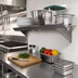 Thumbnail image #2 for Heavy Duty Single-Knob Right-Hand 21 Inch Stainless Steel Shelf C Bracket