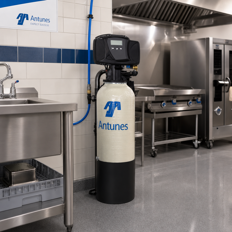 Product image #2 for Antunes Commercial Point-of-Use Enclosed Water Softener System, 2.9 GPM, 120V