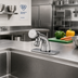 Thumbnail image #2 for T&S Brass Slow Self-Closing Push-Button Single-Inlet Faucet with Vandal-Proof Pins