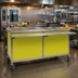 Thumbnail image #2 for Director's Choice DCS2-HFU-B-3 Mobile Hot Food Table, 2-Well, 3-Phase Electric