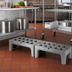 Thumbnail image #2 for Metro Bow-Tie Slotted Polymer Dunnage Rack, 22 x 48 x 12 Inches, 3000 lb Capacity