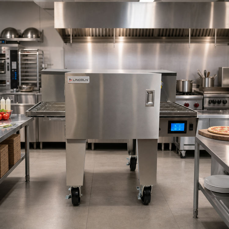 Product image #2 for Lincoln Aperion 24 Series Natural Gas Impinger Conveyor Oven with 24" x 48" Conveyor, Floor Model