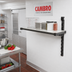Thumbnail image #2 for Cambro Camshelving Elevation 14 x 48-Inch Wall-Mounted Solid Add-On Shelf Kit, Brushed Graphite