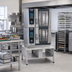 Thumbnail image #2 for RATIONAL Stand II Low Stationary Stainless Steel Oven Stand for iCombi Pro/Classic 6-Full-Size Combi-Duo