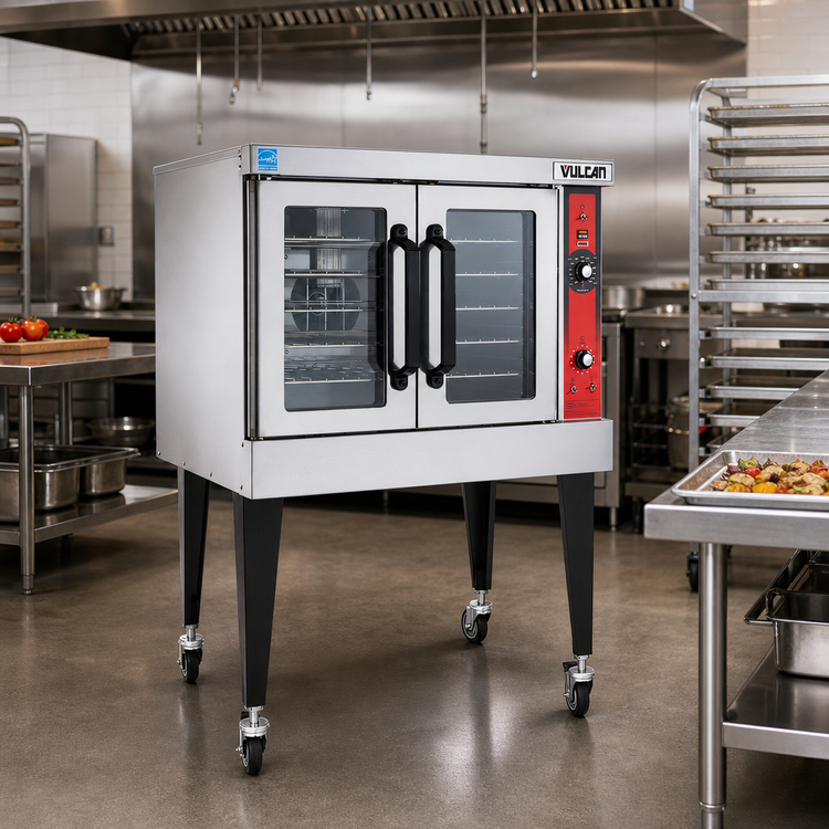 Product image #2 for Vulcan VC4GD-QS-PLATINUM Full-Size Single Deck Gas Convection Oven