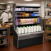 Thumbnail image #2 for Howard-McCray 30E Series 51-Inch Remote Rear-Loading Open Merchandiser with Stainless Steel Finish