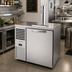 Thumbnail image #2 for True Premier Bar 36-Inch One-Section Pass-Thru Refrigerated Draft Beer Dispenser with 1 Column and 2 Locking Doors