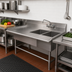 Thumbnail image #2 for John Boos Pro-Bowl 2-Compartment Stainless Steel Platter Sink with Left Drainboard and 10