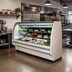 Thumbnail image #2 for Howard-McCray 40E Series Endless Design Curved Glass Dry Bakery Display Case, 99.5