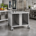 Thumbnail image #2 for RATIONAL US III Mobile Oven Stand with 14 Supporting Rails for SCC 61/CMP 101 Series