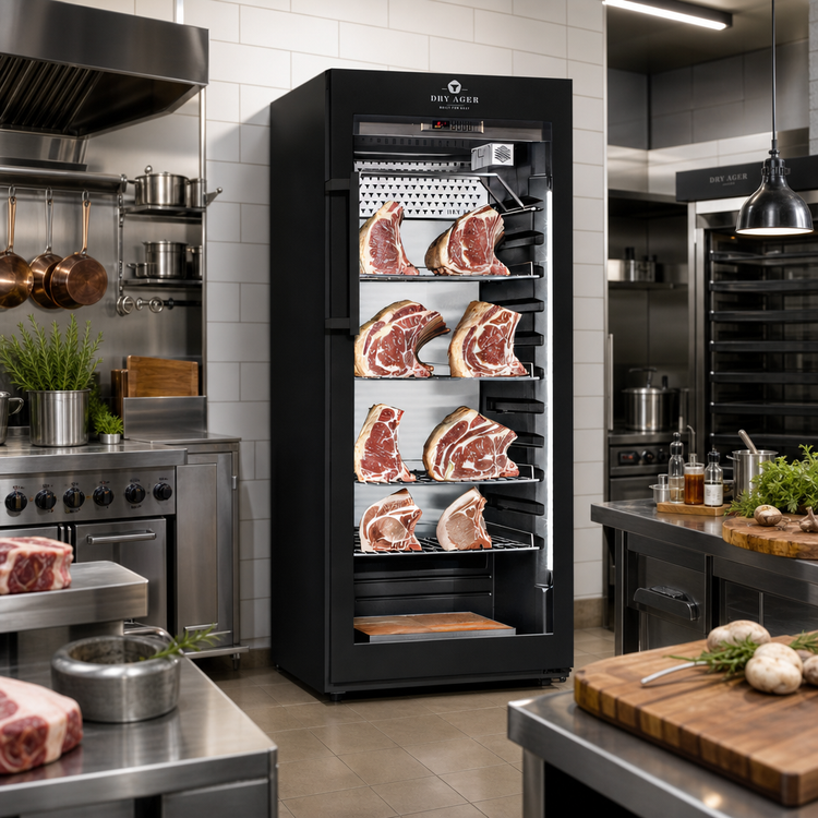 Product image #3 for DRY AGER UX 1500 PRO S Black Reach-In Single-Section SmartAging Dry Aging Cabinet, 17.0 Cu. Ft., 220 lb Capacity