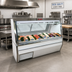 Thumbnail image #2 for 34N Series 144-Inch Double Duty Fish/Poultry Self-Contained Refrigerated Service Case with LED Lighting