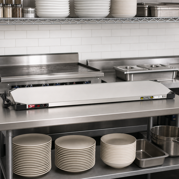 Product image #3 for Metro Super Erecta Hot 48-Inch Countertop Heated Warming Shelf