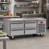 Thumbnail image #2 for Southbend Platinum Low-Height 108-Inch Self-Contained Freezer Base with 6 Self-Closing Drawers