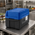 Thumbnail image #2 for Metro Mightylite BigBoy Multi-Purpose 5-Pan Top-Load Insulated Food Pan Carrier, Black/Blue