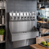 Thumbnail image #2 for Kronos 8-Faucet Wall-Mount Glycol-Cooled Draft Tower with Glass Rinser