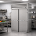 Thumbnail image #2 for True SPEC SERIES 2-Section Roll-In Freezer with Stainless Steel Doors