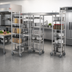 Thumbnail image #2 for Metro TOP-TRACK Super Erecta 24-Inch Wide Stainless Steel Top-Track Mobile Unit Kit