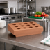 Thumbnail image #3 for Cambro 12-Compartment Cutlery Rack Only, Coffee Beige Polyethylene Flatware Organizer