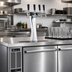 Thumbnail image #2 for Perlick Panther Style 4-Faucet Chrome Beer Dispensing Kit