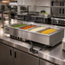 Thumbnail image #2 for Vollrath 5-Well Drop-In Electric Hot Food Well with Manifold Drain, 208V