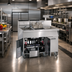 Thumbnail image #2 for Imperial IFSCB175C Gas Floor Fryer/Filter System with Drain Station, 75 lb. Capacity, Computer Controls