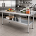 Thumbnail image #2 for New Age Aluminum Work Table Undershelf, 48