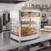 Thumbnail image #2 for Omcan Elite Series Countertop Heated Display Case, Full Service, 25.5-Inch, 107L
