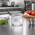 Thumbnail image #2 for American Metalcraft 16 oz Clear Glass Mason Jar