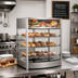Thumbnail image #2 for BakeMax Titan Series 25.5-Inch Full-Service Heated Countertop Display Case