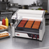 Thumbnail image #2 for APW Wyott X*PERT HotRod Slanted Roller Hot Dog Grill with 10 Tru-Turn Rollers