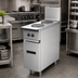 Thumbnail image #2 for Vulcan Expando 12-Inch Electric Restaurant Range with 2 French Plates, 240V, Enclosed Base