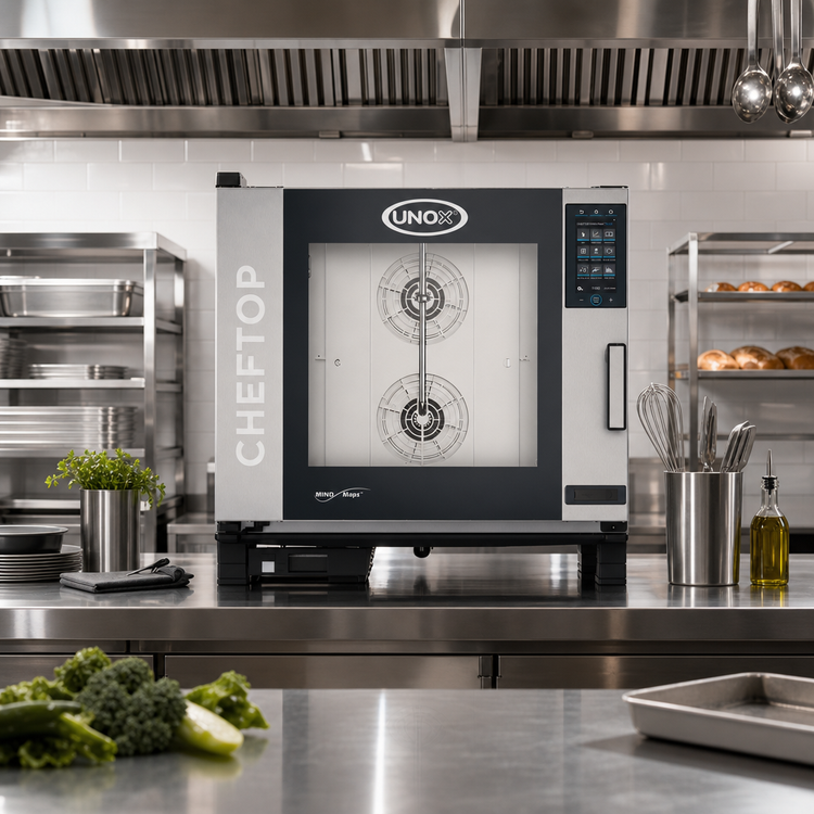 Product image #2 for ChefTop MIND.Maps Plus Electric Countertop Combi-Steam Oven, 6 Full-Size Sheet Pan Capacity
