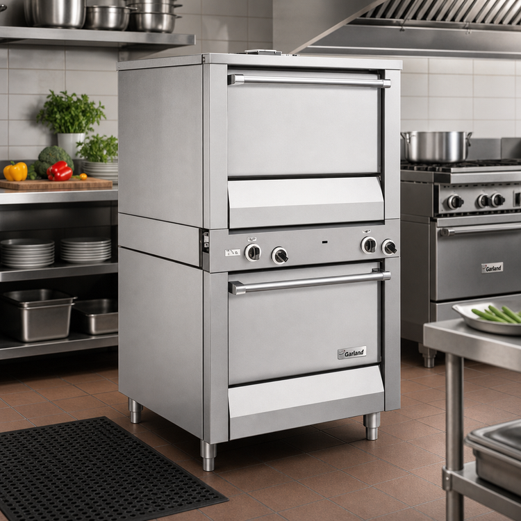Product image #2 for Garland Master Series M2R Heavy-Duty Double Deck Standard Gas Oven Range Match